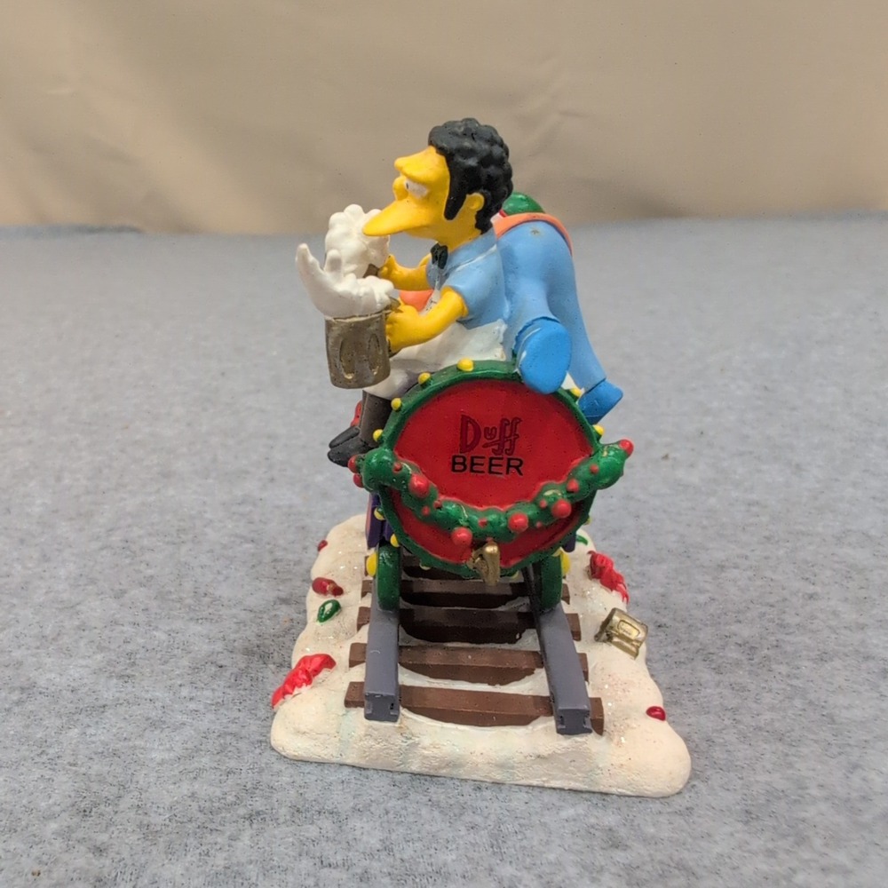 The Simpsons Christmas at Moe's Figurine Christmas Express Collection 2003 - Picture 4 of 6